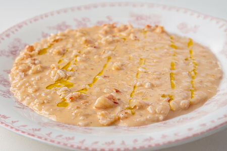 Ризотто Шампань с лангустинами