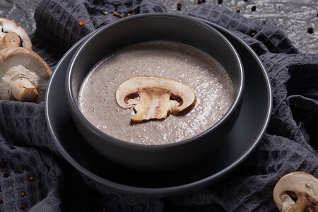 Крем-суп из шампиньонов 