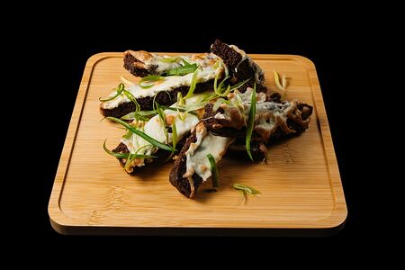 Гренки духовые с сыром