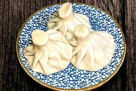 Хинкали с бараниной вареные