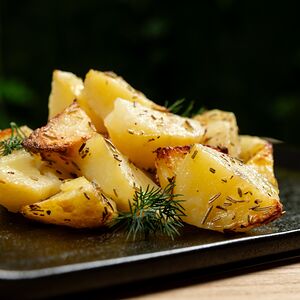 Картофель печеный с розмарином
