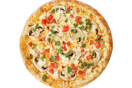 Пицца Том ям с курицей 25 см