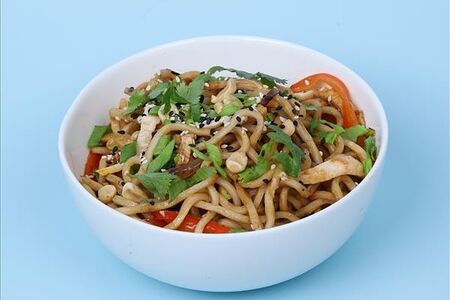 Лапша с овощами