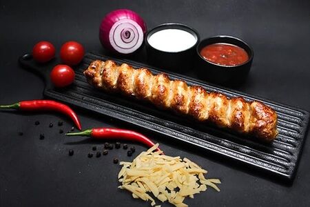 Кебаб из индейки с сыром Чеддер (160г)