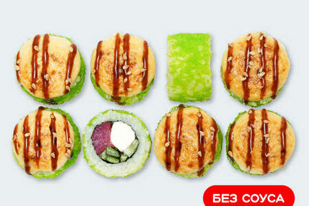 Запеченный сырный с тунцом