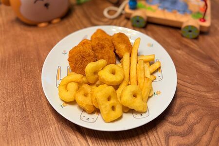 Наггетсы и картофель фри