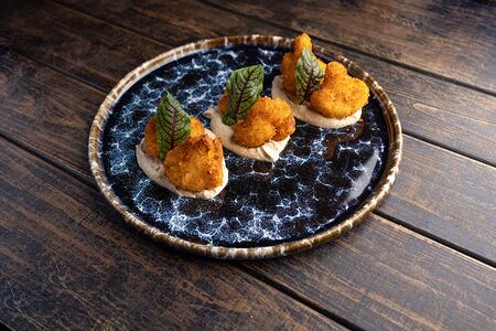 Хрустящая цветная капуста в сухарях