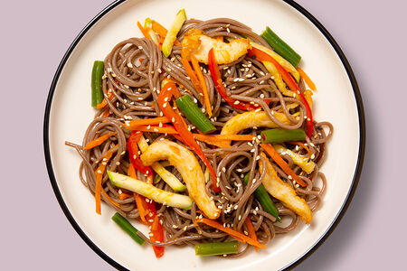 Wok с курицей