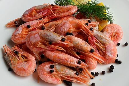 Пивные креветки вареные 