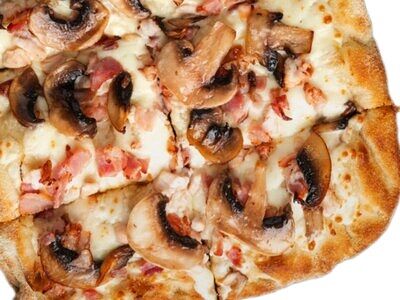 Бекон и грибы римская