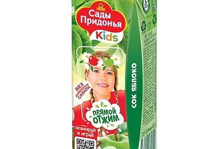 Сады Придонья Яблоко 0.2л.