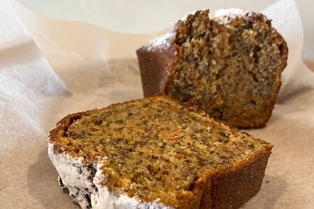 Морковный кекс