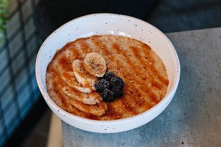 Каша овсяная на молоке