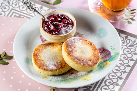 Сырники с джемом