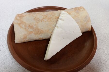 Блины с сыром