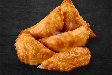 ЧебурекМи с красной рыбой и творожным сыром