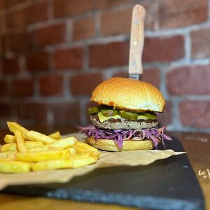 Бургер экстремально острый