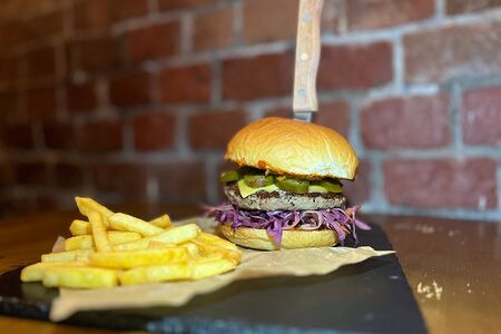 Бургер Сатана экстремально острый