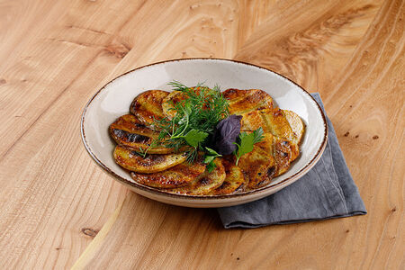 Картофель на мангале