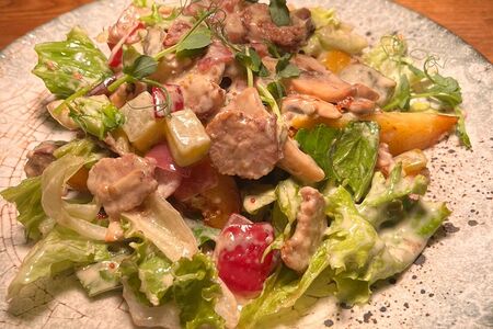 Теплый салат Бравый солдат Швейк