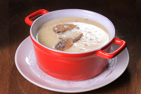 Суп-крем грибной