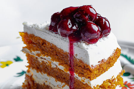 Морковный торт