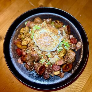 Салат ужин мясника