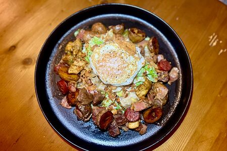 Салат ужин мясника