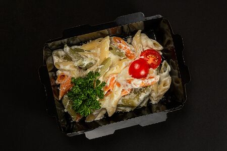 Макароны с сыром