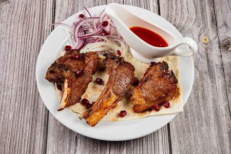 Шашлык из корейки баранины