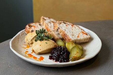 Паштет из куриных сердечек