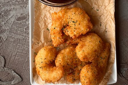 Креветки в хрустящей панировке