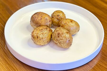 Картофель на углях