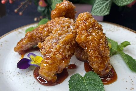 Бананы в карамели