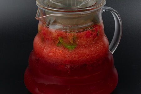 Чай с малиной