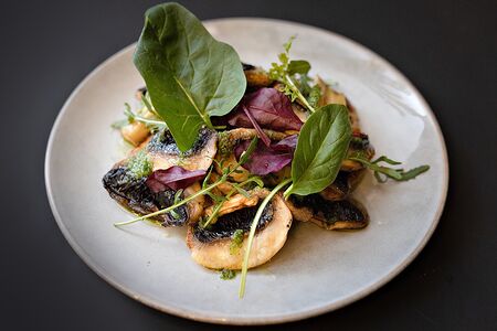 Шампиньоны гриль