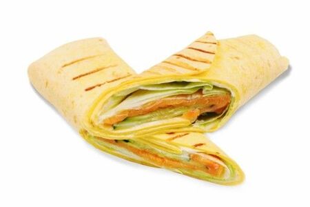 Сэндвич-ролл с лососем