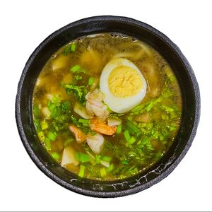 Рамен с креветкой