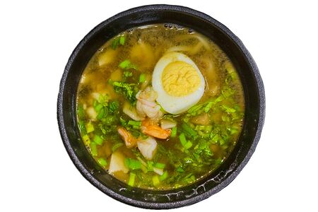 Рамен с креветкой