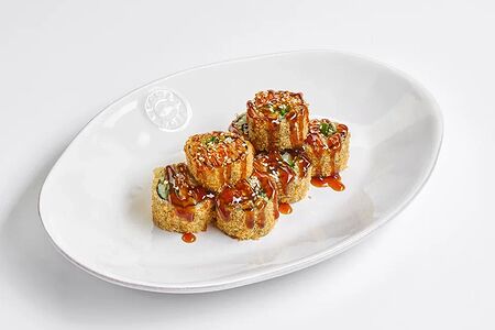 Темпура ролл с чукой и угрем