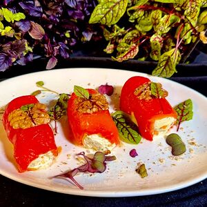 Рулетики из перца