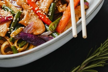 Удон с Курицей