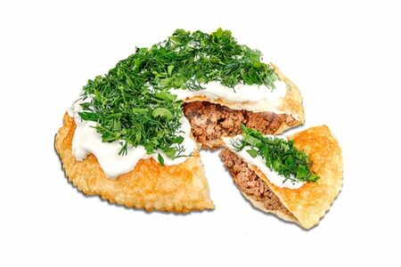 Чебурек-пирог с мраморной говядиной