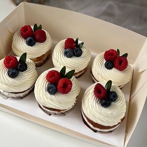 6 капкейков Ассорти