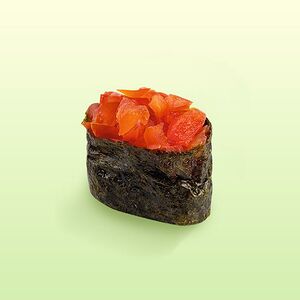 Суши c тартаром из томатов