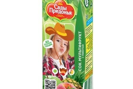 Сады Придонья Мультифрукт 0.2л.