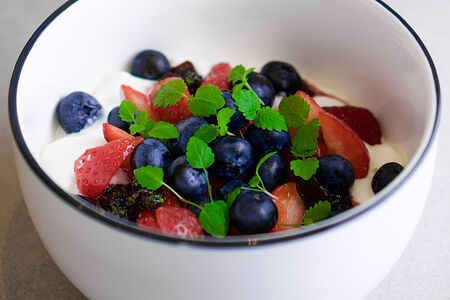 Холодное творожное суфле