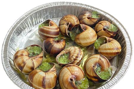 Улитки в арахисовом соусе