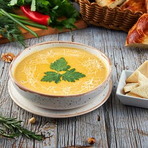 Яндекс сырный суп