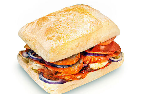 Чиабатта пепперони